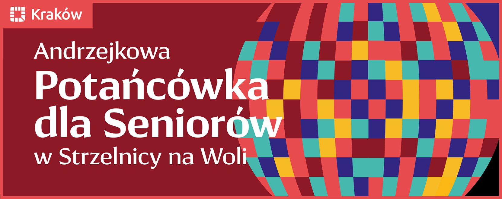 Grafika promująca Potańcówkę dla Seniorów