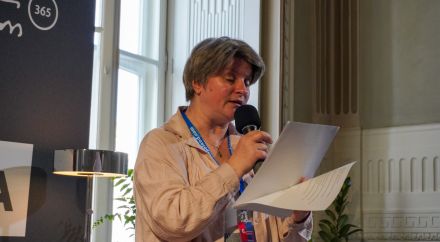 Marianna Kijanowska na Festiwalu Miłosza
