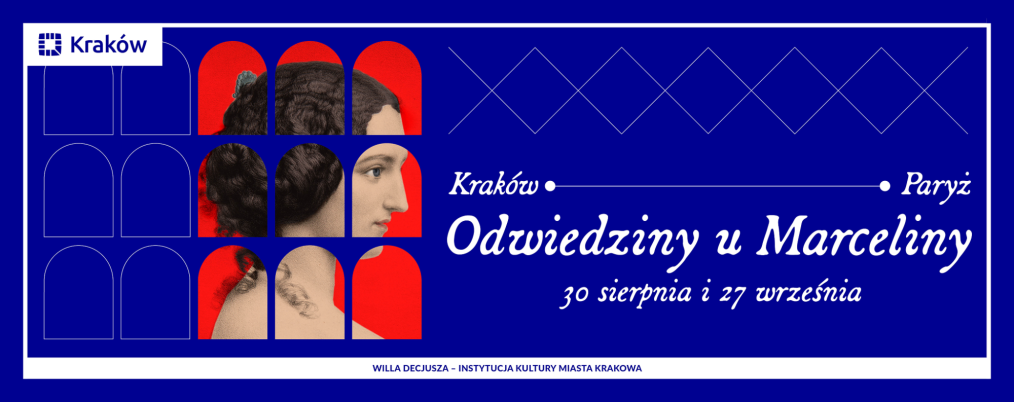 Grafika ozdobna z tytułem wydarzenia