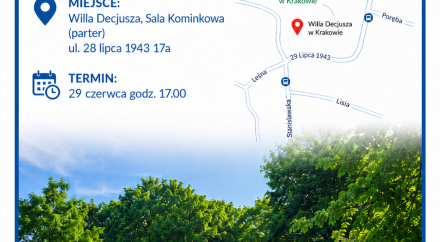 Rewitalizacja Parku Decjusza – zapraszamy na prezentację koncepcji