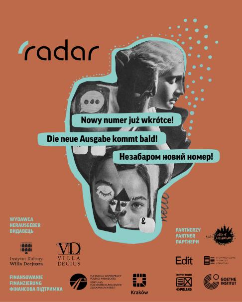 ozdobna grafika z napisem: Nowy Radar już wkrótce