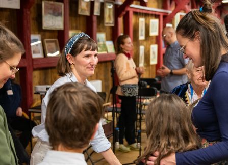 Zdjęcie ze spotkania NOG w Strzelnicy na Woli